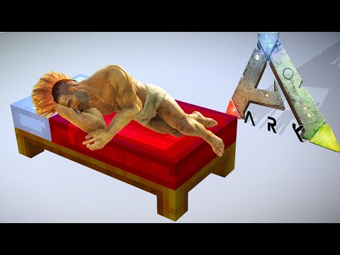 Minecraft Bed Wars but it's ARK: Survival Evolved