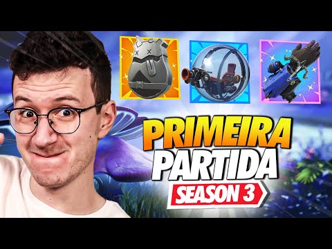 MINHA PRIMEIRA PARTIDA DA TEMPORADA 3 CAPITULO 3 – FORTNITE!