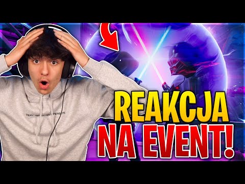 MOJA REAKCJA NA EVENT 3 SEZON! CAŁY EVENT w Fortnite