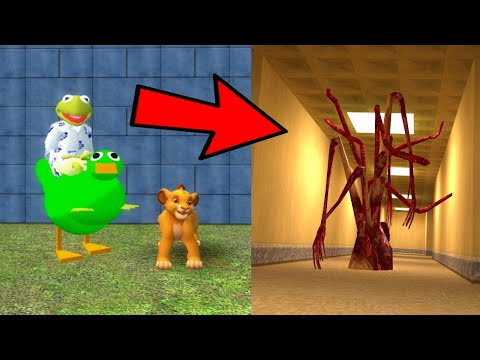 MOST TERRIFYING BACKROOMS LEVEL! – Garry's mod Sandbox
