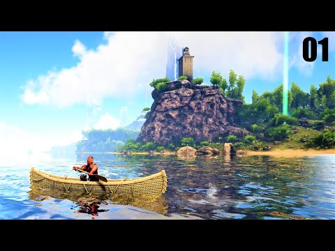 NEW EPIC ADVENTURE BEGINS! (GAIA2 LOST ISLAND MODDED) ARK SURVIVAL EVOLVED E01