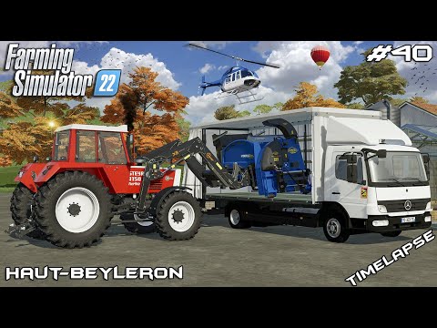 New EQUIPMENT and FEEDING ANIMALS | Animals on Haut-Beyleron | Farming Simulator 22 | Episode 40
