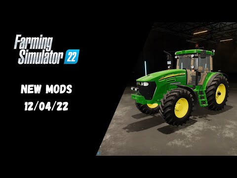 New Mods 12/04/22 – Farming Simulator 22