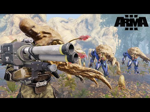 NEW SCARIEST THING IN GAMING!?! | 1st MEU HALO FLOOD Arma 3