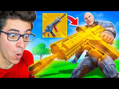 NOVO CHEFÃO NO FORTNITE! ARMA MITICA INSANA!