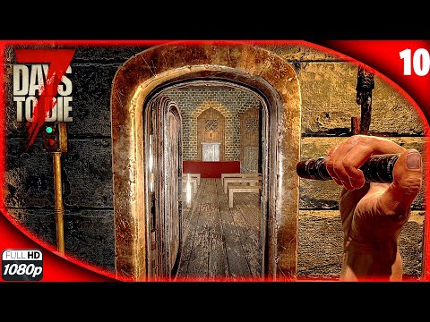 O BUNKER SECRETO DA IGREJA – 7 Days To Die Alpha 20