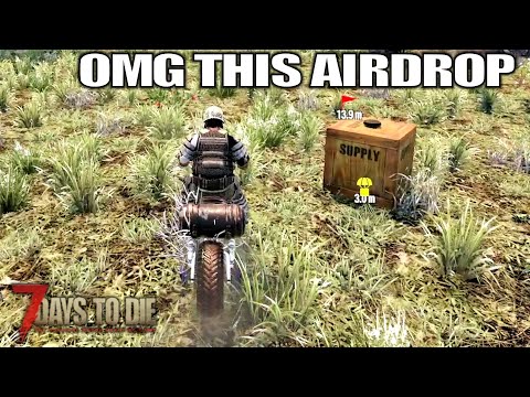 OMG A Great Airdrop! | 7 Days to Die Alpha 20 Gameplay | Part 42