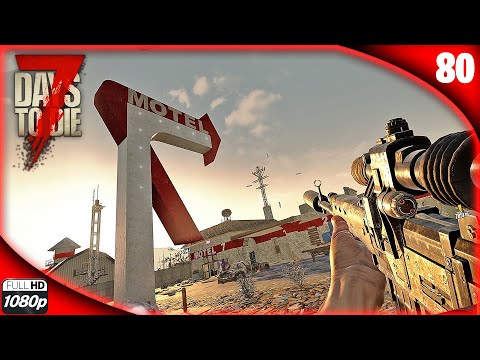 PASSANDO A NOITE NO MOTEL DO BIOMA QUEIMADO – 7 Days To Die Undead Legacy