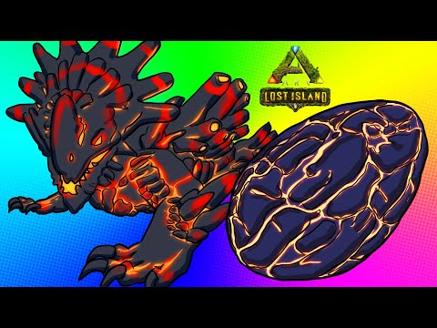 POZNAJCIE MAGMASAURA, CZYLI CHODZĄCY PIEC! || ARK LOST ISLAND [13]