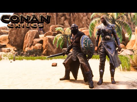 PROCURANDO OS MELHORES LOCAIS PARA BASES DENTRO DO JOGO – CONAN EXILES