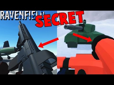 Ravenfield SECRET Weapons!  OP Weapon Locations (Ravenfield Gameplay Hydra, HMG, Patriot & Air Horn)