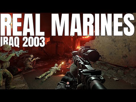REAL MARINES & ARMY IRAQ Shock and Awe 2003 | Insurgency Sandstorm ISMC HARDCORE | NEW Coastline Map