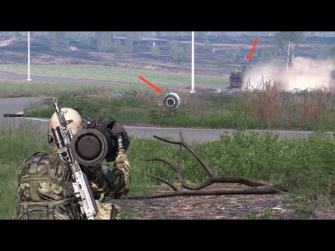 Russian BMP-2 destroyed at ambush site | AT vs Tanks | ARMA 3 Military Simulator – Milsim Gameplay