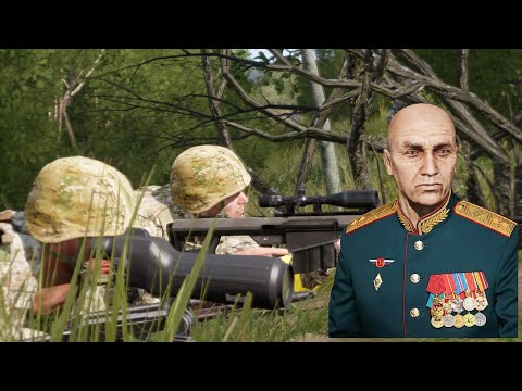 Russian General and his Convoy Destroyed by  Foreign Volunteer  Sniper – Arma III Cinematic Gameplay