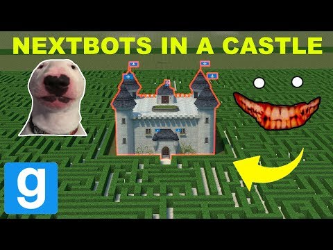 SCARY NEXTBOTS IN A CASTLE! – Garry's mod Sandbox