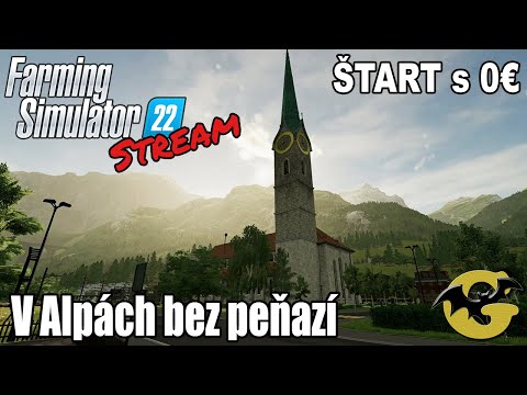 Skúsime to od nuly… pôjde to bez módov? Farming Simulator 22 – STREAM SK/CZ
