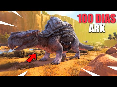 ¡SOBREVIVIENDO 100 DIAS en ARK Survival Evolved! | DIA DE TAMEO Y DESGRACIA…