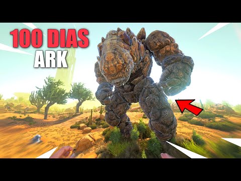 ¡SOBREVIVIENDO 100 DIAS en ARK Survival Evolved! | ESPECIAL 50K (Scorched Earth)