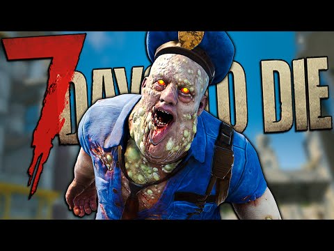 SURVIVING DAY ONE in the BIGGEST CITY EVER – 7 Days to Die: MEGA CITY | Alpha 20 Let's Play Gameplay