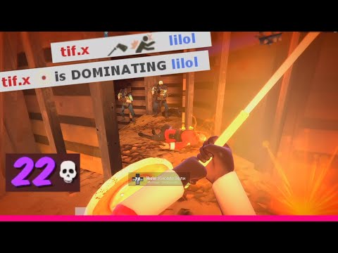 Team Fortress 2: Demoknight Gameplay [TF2 Demoman]