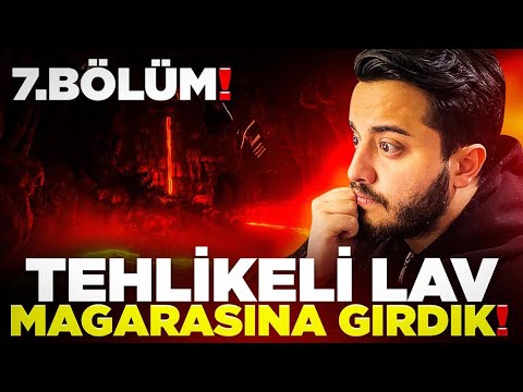 TEHLİKELİ LAV MAĞARASINA GİTTİK! BÜTÜN ESERLERİ TOPLADIK! ARK Survival Evolved 7. Bölüm