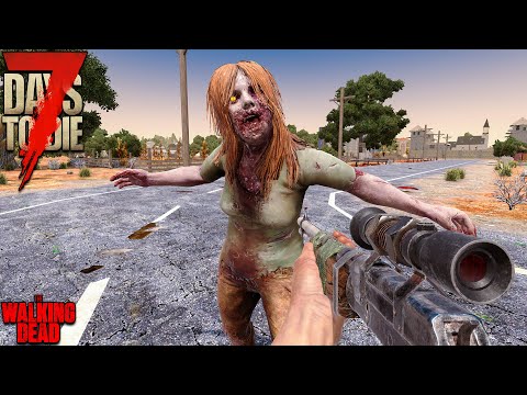 The MOST POWERFUL WEAPON Yet! | 7 Days to Die: The Walking Dead (2022)