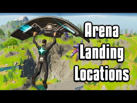 Top 8 Landing Spots For Arena + Tournaments! – Fortnite Battle Royale