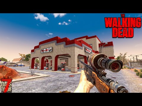 TRAPPED BY THE HORDE! | 7 Days to Die: The Walking Dead (2022)
