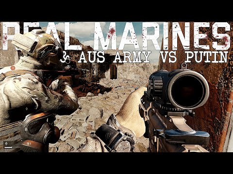 UK/US MARINES & AUS ARMY VS PUTIN's RUSSIA | MILITARY COMBAT | INSURGENCY SANDSTORM ISMC HARDCORE