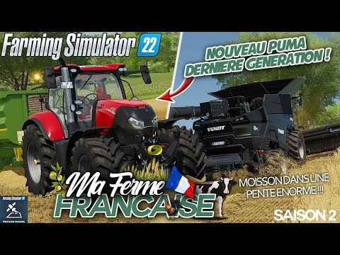 UNN NOUVEAU CASE et une MOISSON de FOU !!! 😵 MFFS2 #9 – Farming simulator 22