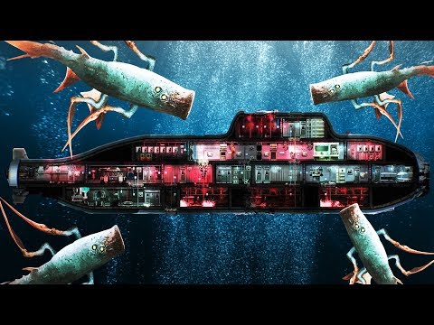 Using Overwhelming Force To Destroy Giant Alien Creatures in Barotrauma