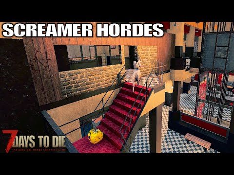 Wasteland Hordes Incoming | 7 Days to Die Alpha 20 Gameplay | Part 68