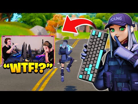 WIRELESS KEYBOARD PRANK on my TWIN!