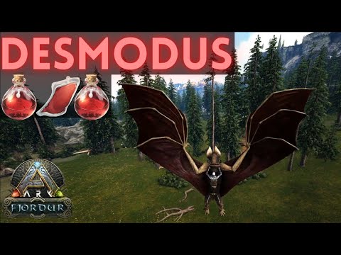 Fjordur Desmodus Spawn Locations | EASY Taming Method | Abilities | ARK | ARK: Survival Evolved