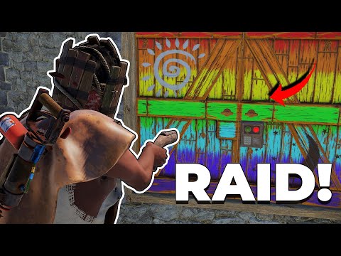 LE ROBAMOS LA BASE HORNO A LOS VECINOS! | RUST Gameplay Español