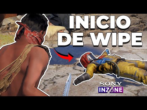 NUEVO SPONSOR SONY INZONE ( DOMINANDO EL WIPE ) | RUST Gameplay Español