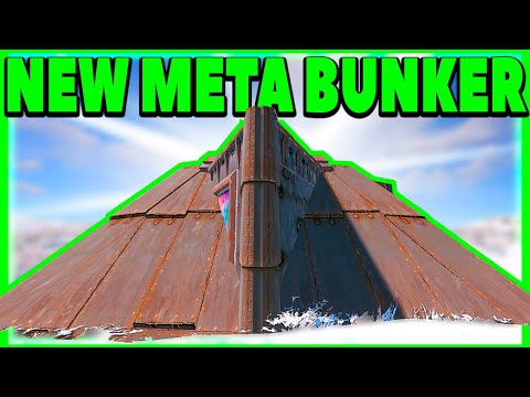 ''The UNBREAKABLE'' – Solo/Duo/Group BUNKER BASE DESIGN 2022 / RUST BASE DESIGN 2022