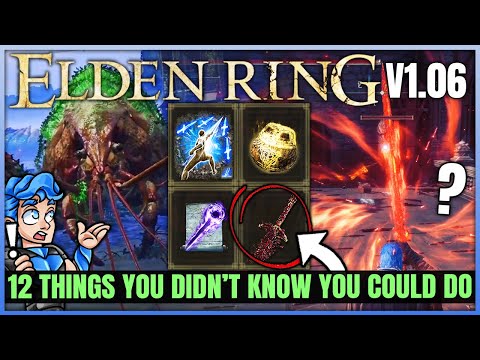 12 New Secrets You Didn't Know About in Elden Ring – Boss Weapon Attacks & Immortal – Tips & More!