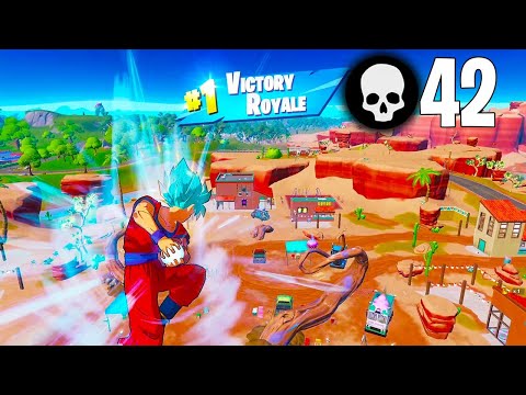 42 Elimination Solo vs Squads Win Full Gameplay Season 3 (Fortnite Chapter 3)
