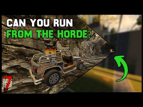 7 Days To Die – CAN YOU RUN FROM HORDE NIGHT UNDERGROUND? – A19.6