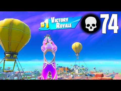 74 Eliminations Solo vs Squad Wins Full Gameplay Season 4 (Fortnite Chapter 3)