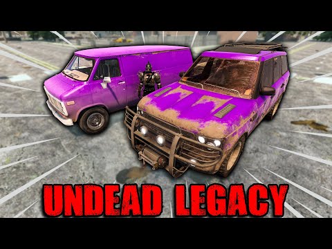 ADDING ALL NEW VEHICLES in Undead Legacy (7 Days to Die) Alpha 20