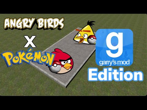 Angry Birds X Pokemon on a low budget (Gary's Mod)