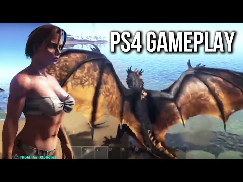 Ark Survival Evolved PS4 Gameplay – FIRST LOOK AT THE PS4 VERSION