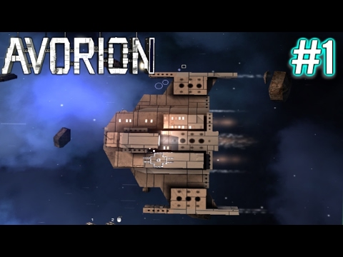 Avorion | Sunfish Mining Ship | Part 1 | Avorion Gameplay
