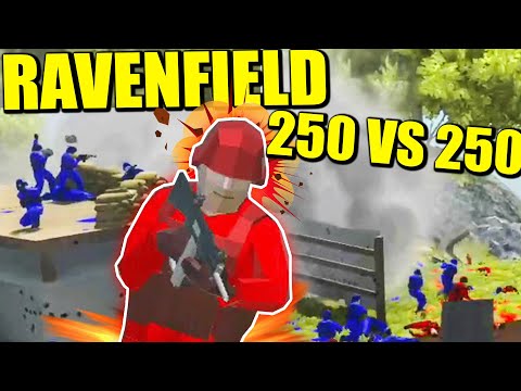 BATALLA ÉPICA 250 VS 250, HELICÓPTEROS Y ACORAZADOS – RAVENFIELD