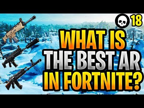 BEST AR In Fortnite: SCAR vs. Silenced SCAR vs. Heavy AR (Fortnite ...