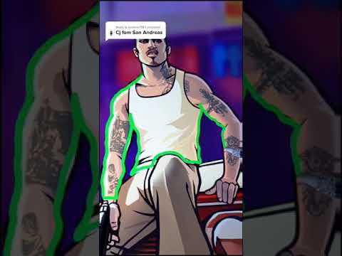 CJ GTA San Andreas GLOW UP #shorts