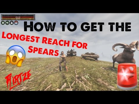 Conan Exiles – How to increase your reach on any spear !?!?