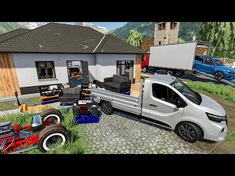 Déménagement d'un millionnaire qui a fait faillite | Farming Simulator 22 RolePlay